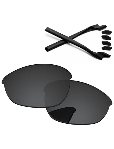 Image of Replacement Lenses & Rubber Kits for Oakley Half Jacket 2.0 OO9144 62mm - Precision Fit, UV Block, Impact Resistant