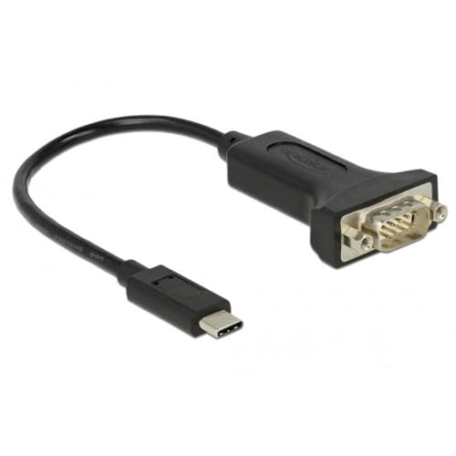 DeLock Adapterkabel USB Type-C > Seriell 1 x 9 Pin Stecker