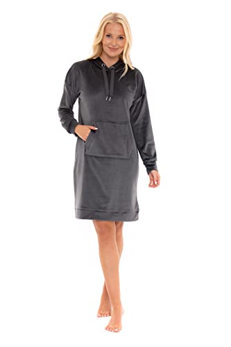 Nuisette velours femme Suzy & Me robe de nuit chaude douce