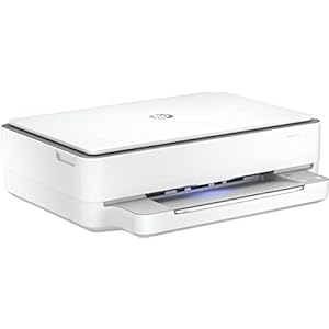 HP ENVY 6032 All-in-One, Draadloze Wifi kleuren inktjet printer voor thuis (Afdrukken, kopiëren, scannen) Inclusief 5…