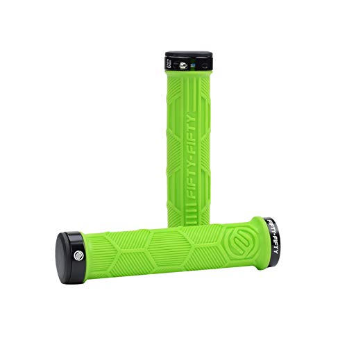 image for FIFTY-FIFTY Double Lock-On Mountain Bike Grips, Bicycle Handlebar Lock