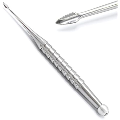 MuskalMed New Sharpened Straight Spade Root Proximator PDL Dental Elevator Stainless Steel Polish Instruments ELV-01 Cover