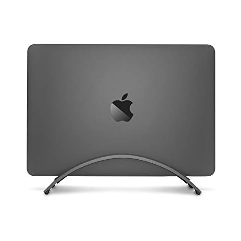 Twelve South BookArc for MacBook | Space-saving vertical desktop stand for Apple notebooks (space grey)*Newest Version* Cover