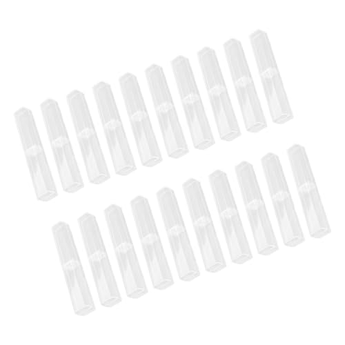 Boîte à crayons transparente PVC | Rangement stable étui compact pour stylos avec couvercle étudiants