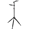 Ultimate Support GS-102 Genesis Series Double Guitar Stand for Dual Instrument Support w/ Foldable Design