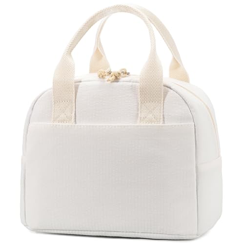 Image of LOVELYWIND Lunch Box for Women Cute Lunch Bags for Women Lunch Tote Bags Reusable Insulated Lunch Box Large Capacity Reusable Insulated Cooler for Work or Travel Gifts or Beach