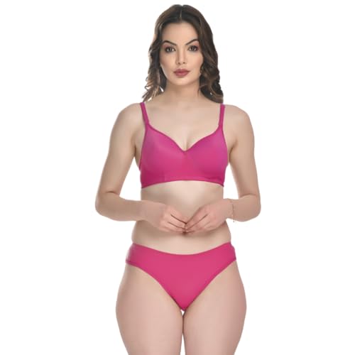 Image of SGC Sweden Women Mix Cotton Thongs Lingerie Set