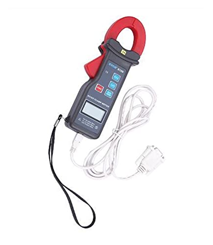 Clamp Ammeter, AC/DC Digital Clamp Meter Digital Clamp Meter Clamp Leakage Current Tester Data Can Be Uploaded ETCR6100 0.0A~1000A miniatura 2