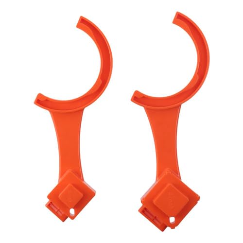 Image of BYOBYO RV Sewer Hose Fitting Wrench,Multi-Purpose Universal Tool Sewer Cleanout Cap Plug Wrench for Most 3-Inch and 4-Inch Male /Female Camper Sewer Caps, Orange