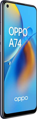 OPPO-A74-Pantalla-643AMOLED-FHD-6-GB-RAM-128-GB-Almacenamiento-Qualcomm-Snapdragon-662-Cuadruple-camara-4822-MP-5000-mAh-con-Carga-rapida-de-33-W-Negro-Version-ESPT