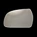 LIULIFE Verre De RéTroviseur LatéRal Chauffant pour Audi A3 2010-2013 A4 B8.5 B9 2013-2016 A5 2010-2016, Passager Gauche Verre De RéTroviseur De Porte D'Aile avec Plaque ArrièRe
