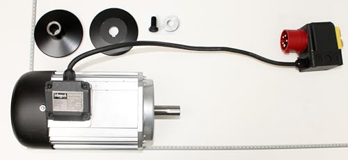 Original Scheppach elektrische Ausrüstung für Wippsägen | Motor 400V/50Hz P1 4.5kW / P2 3,4kW | Ersatzteil für Wippkreissäge | Passend für Scheppach HS720, HS730 & HS720B Kreissäge