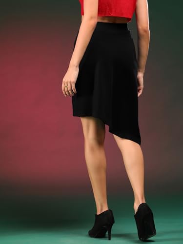 Image of KOTTY Women's Solid and Printed Skirts - A-Line || Pencil || Midi || Maxi || Knee-Length || Flared || Asymmetric Styles for Chic and Comfortable Fashion