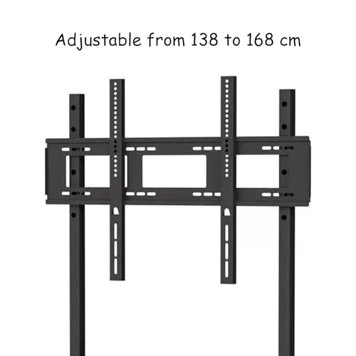 Soporte móvil ajustable para TV de 65-100 pulgadas con ruedas miniatura 5