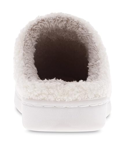 MIA Women’s Cozi Plush Indoor/Outdoor Slippers – Soft Faux-Fur Lining, Terry Cloth Upper, Lightweight Anti Slip Sole4