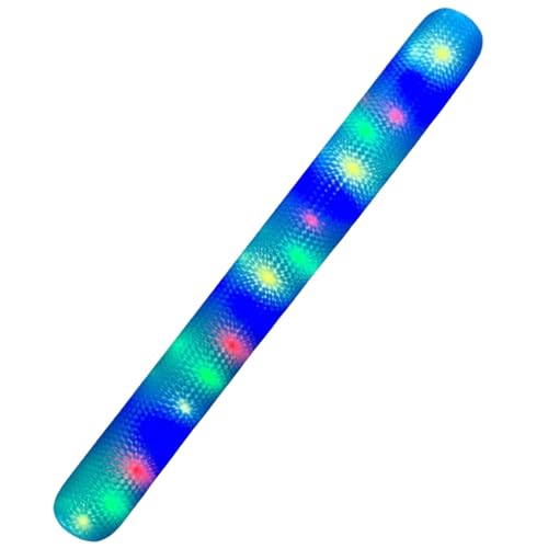 Nouilles de Piscine gonflables Portables en PVC de 160 cm avec lumière pour la Natation, la Plage, la flottaison, Le lac, Les fêtes, Bleues. Nouilles Piscine Bon marché.