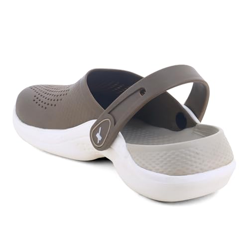 Image of SPARX Outdoor Clogs for Men - Adjustable Comfort Sandals with Cushioned Footbed, Secure Fit, Durable Sole & All-Day Walking Comfort