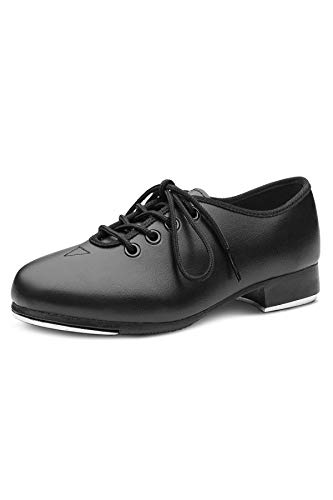 Bloch Ladies Student Tap SF3710L PU Top Oxford Style Lace up Shoes Black Adult Sizes (Numeric_7)