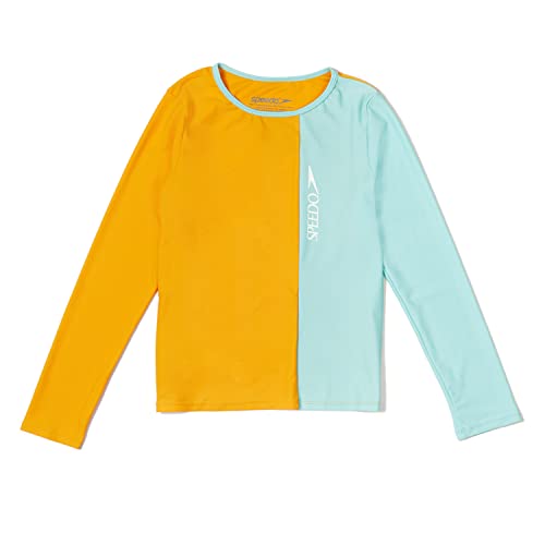 Image of Speedo Girl's Uv Swim Shirt Long Sleeve Rashguard