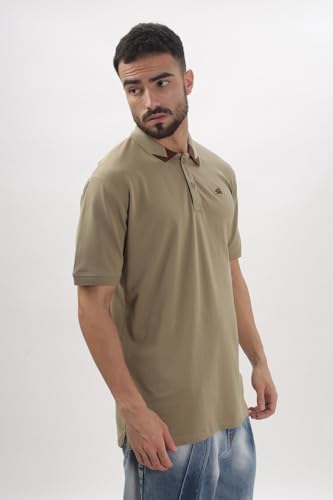 Image of ADRO Mens Polo T Shirt -100% Cotton Polo Tshirt for Men | Solid Polo T-Shirt Regular fit