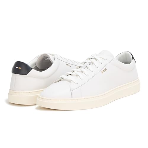 Image of BOSS Men's Kieran Smooth Leather Tennis Sneaker