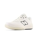 New Balance Women's FuelCell 996 V5 Hard Court Tennis Shoe, White/Black, 12 Wide