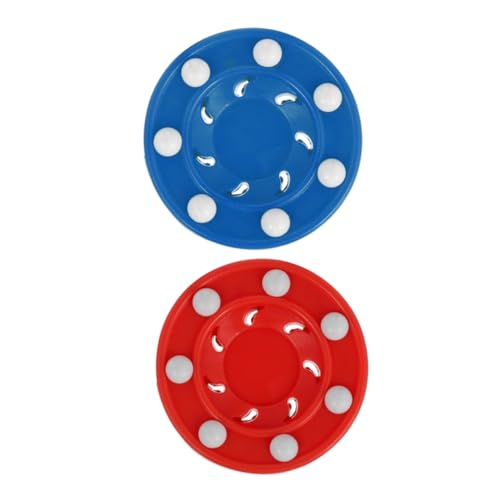 KICHOUSE Expert Hockey Training 2pcs Plastic Roller for Outdoor Street Hockey Accessories Ice Supplies