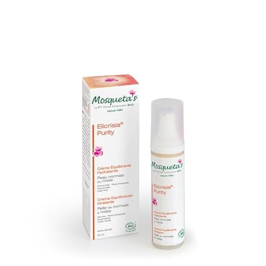 MOSQUETA'S Emulsion Equilibrante Peaux Mixtes/Impures à l'Huile de Rose Musquée Sauvage du Chili