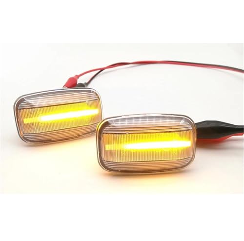 Clignotant latéral dynamique LED 12V pour Lexus GS 300 répéteur transparent haute visibilité
