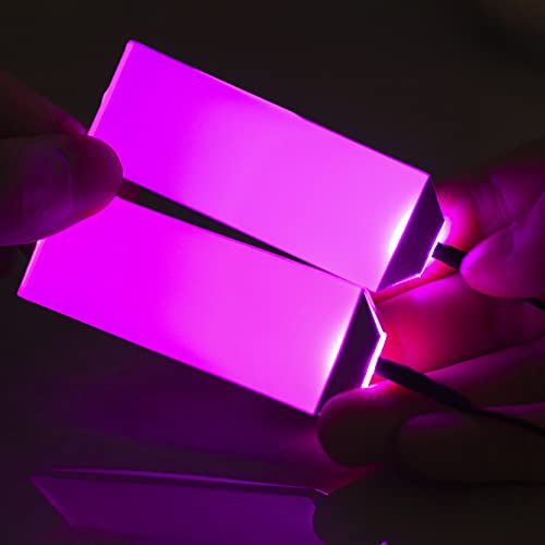 Image of Flexible Helmet led Light Decorations led Lights Flexible Cosplay DIY kit Decorations RGB Superhero for Men Gifts Pink