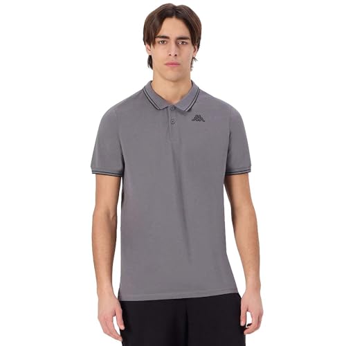 Kappa Polo Ezio 2 gris hombre, Talla S