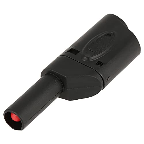 Lot De 10 Fiches Banane 4mm Rouges/Noires - Connecteurs Isolés Empilables Pour Tests Électriques