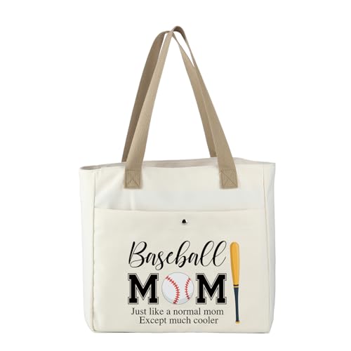Bolso Tote para Mamá de Beisbol miniatura 3