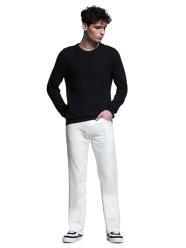 Image of Jack & Jones Men's Regular Fit Jeans | High Rise | Jeans for Men