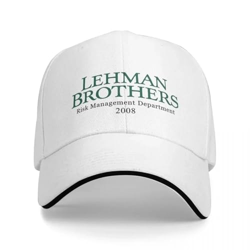 Casquette de baseball Lehman Brothers pour vos sorties urbaines casual