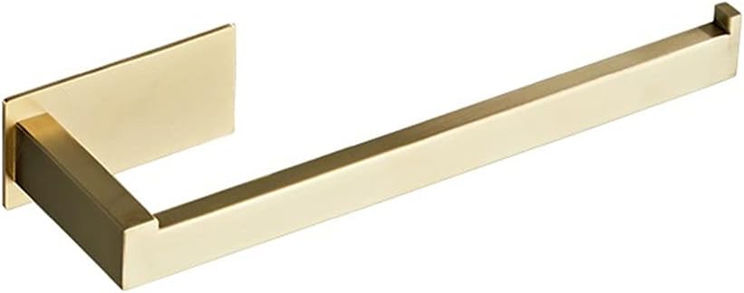 Bathroom Hardware Set, Robe Hook, Towel Bar, Toilet Paper Holder (Color : G Single Shot)