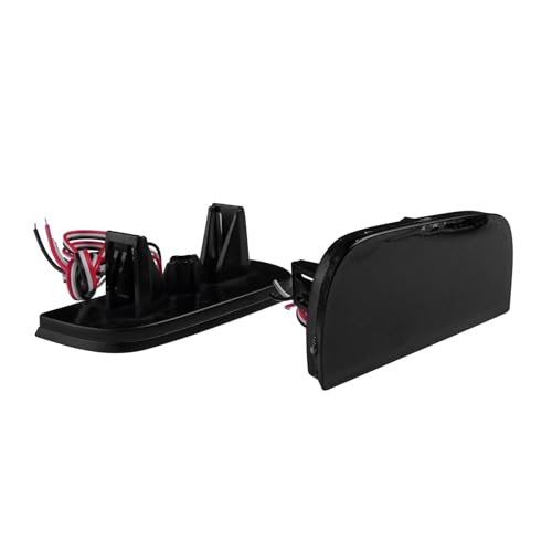 Feux stop arrière à LED lentille noire fumée pour pare-chocs Civic 2016+