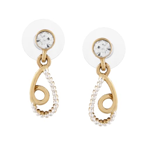 See full amazon price history chart for Estele Womens/Girls 24K Gold Plated Brass Zinc Earrings with Austrian Crystal Estele Womens/Girls 24K Gold Plated Brass Zinc Earrings with Austrian Crystal (B08D7P3PCK) Amazon Price History, Amazon Price Tracker