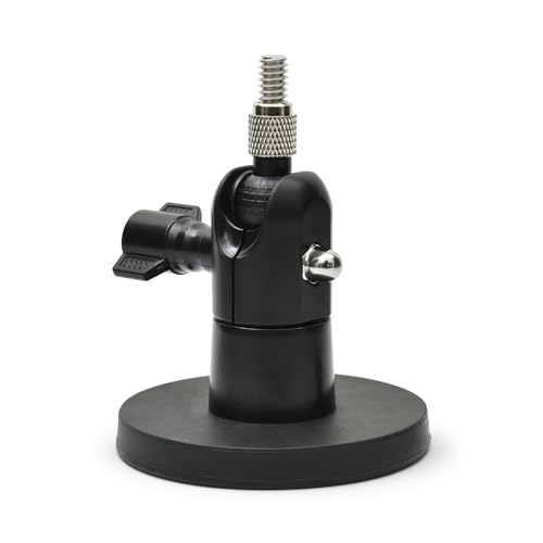 Holicfun Indoor Outdoor Camera Magnetic Mount, Compatible with Ring, Blink, Eufy, Google Nest, Wyze, Arlo, Simplisafe, Reolink, and Tapo Cameras - Black