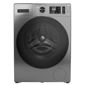 Lava e Seca Brastemp 10kg/6kg titanium com Smart Sensor, Lavar com Vapor e Função Secagem - BNO10AS 110V