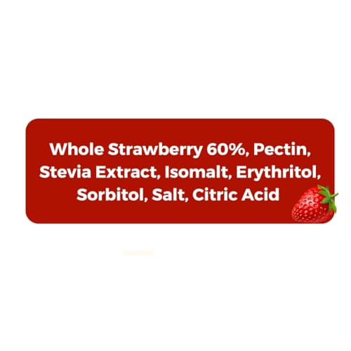 Image of Vistevia Sugar Free Combo of Strawberry & Mixed Berry Jam, Diabetic and Keto Friendly - Sweetened Naturally with Stevia, More Than 60% Berry Content - Tastes Delicious - Pack of 2 (220 * 2GM)
