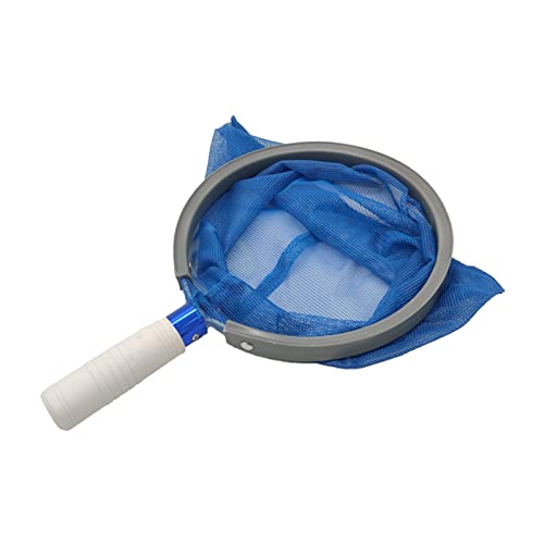 UGPLM Ancinho de folhas melhorado, resistente para limpeza de piscina e lagoa, apanhador de saco pro