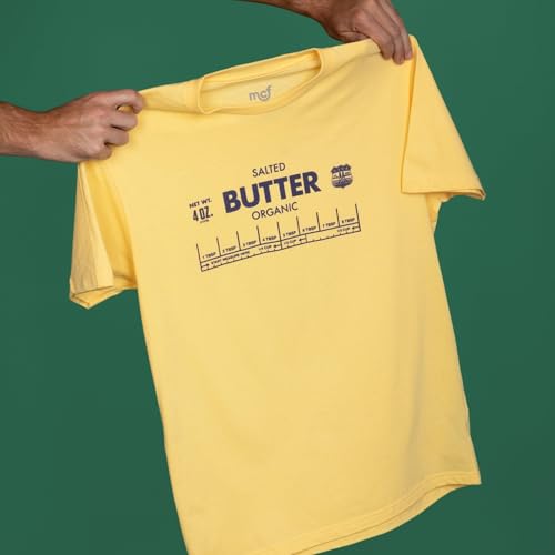 Butter Product T Shirt Trendy Novelty Short Sleeve Tee T Shirt for Men & Women, Soft Material3