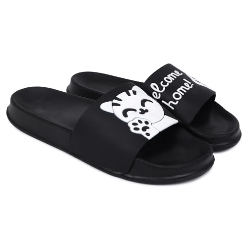 Image of Pampy Angel Welcome Women's Flip Flops Slides Back Open Household Comfortable Slippers