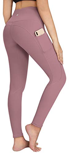 ESPIDOO Women's High Waisted Yoga Pants, Tummy Control Workout Pants for Women, 4