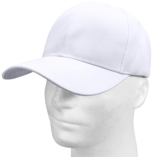 Image of Falari Wholesale Bulk Lot 12-Pack Baseball Cap Adjustable Size Plain Blank Solid Color