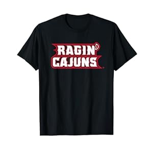 Louisiana Lafayette Ragin Cajuns Icon Officially Licensed T-Shirt