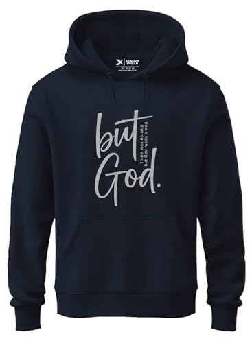 Image of XENOVAURBAN Hoodie for Men /Women | Unisex fit Cotton Fleece Hooded Sweatshirt - GOD1