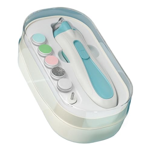 Moulin à ongles électrique bébé et kit de tampon de garniture pour manucure enfant