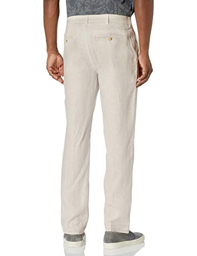 Cubavera Men's Delave 100% Linen Pant, Flat Front Lightweight Fabric, Relaxed Summer Pants For Men2